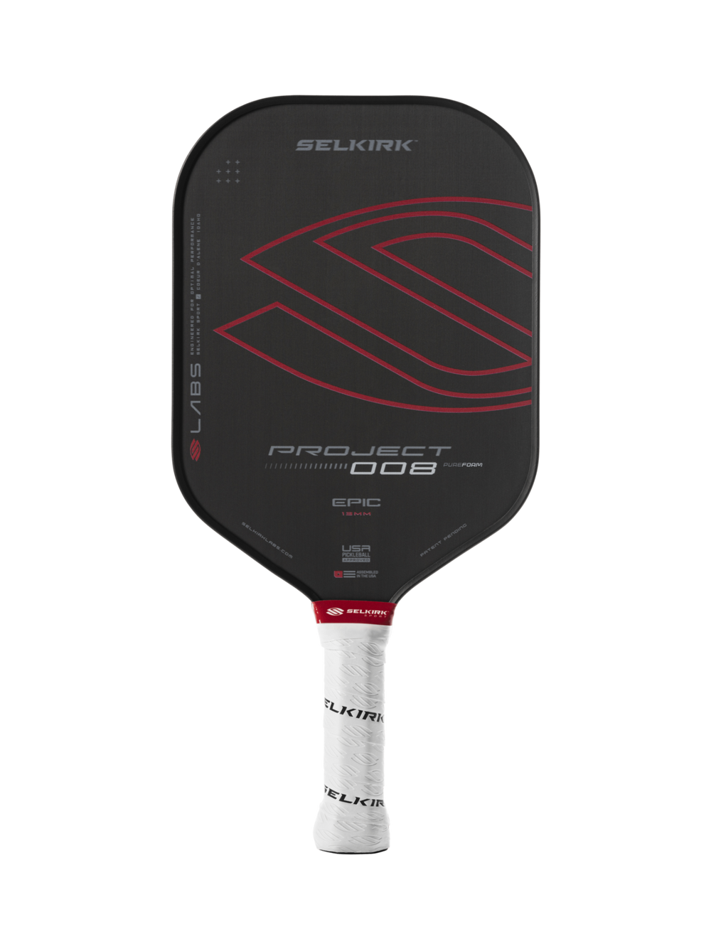 Selkirk LABS Project 008 pickleball paddle 13mm.